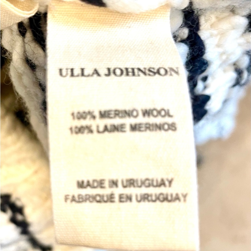 SOLD. ✨Host Pick! ✨ NWOT. Ulla Johnson Zebra striped pullover. - Picture 5 of 6